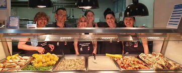 Warm, nutritious dinner for families at RMHC