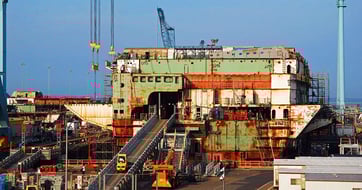 GMA ToughBlast in navy shipbuilding